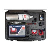 RKI Instruments 72-PAE-C-58 GX-3R Pro 5 Gas Monitor LEL/O2/H2S & CO/HCN 30.0 ppm with 100-240 VAC Charger, Pump and Case, Cal Kit Sold Separately